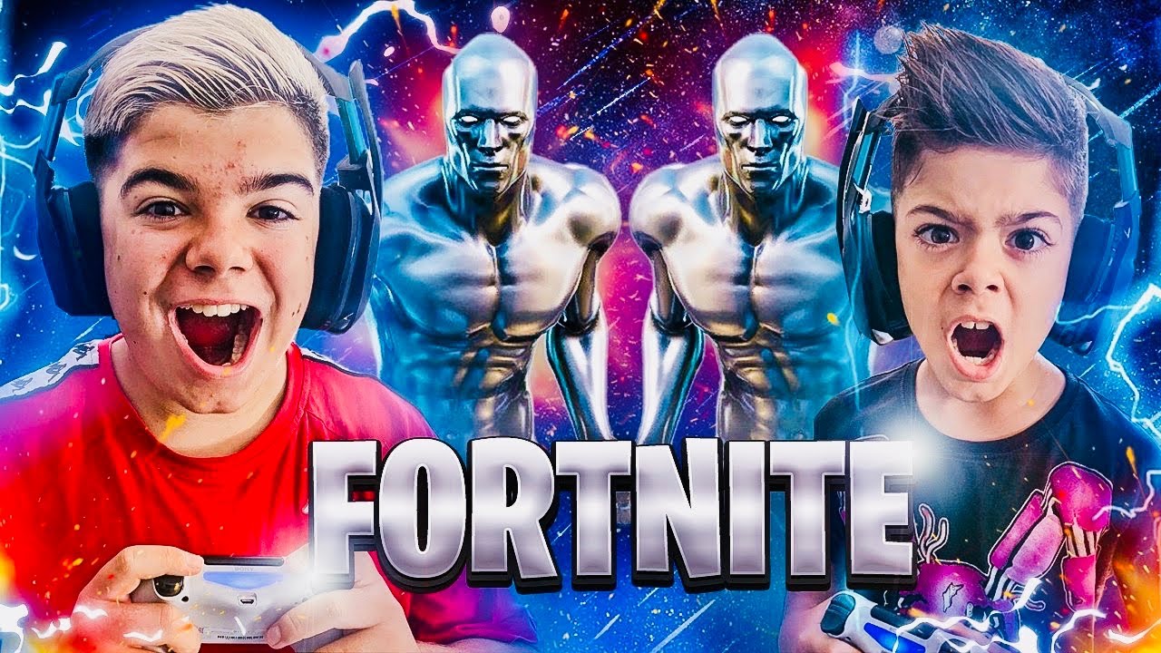DUO SILVER SURFER EN FORTNITE!!!