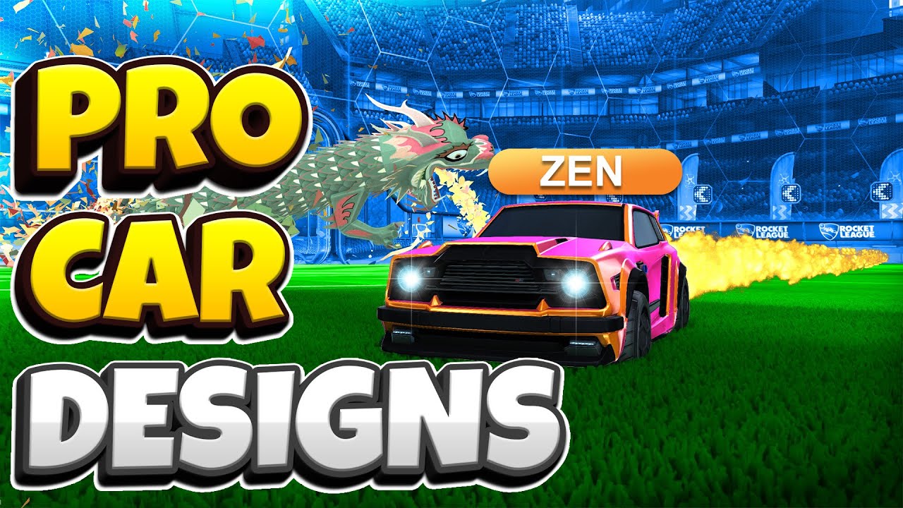 The BEST Rocket League PRO Car Designs IN THE GAME RIGHT NOW!