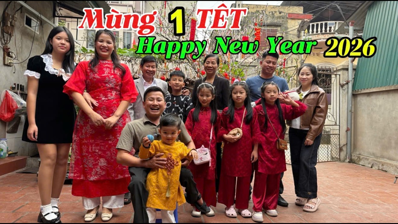HAPPY NEW YEAR 2026 - Mùng 1 TẾT Nhà PHƯƠNG THỦY - CÙNG CHỒNG VƯỢT KHÓ