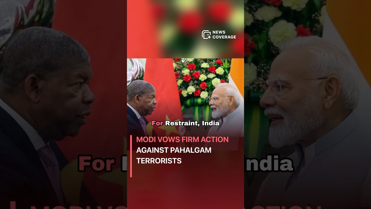 Modi Vows Firm Action Against Pahalgam Terrorists #politics