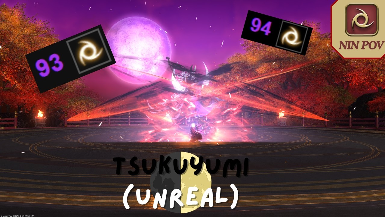 Tsukiyumi's Pain (Unreal) Ninja POV | FFXIV PF