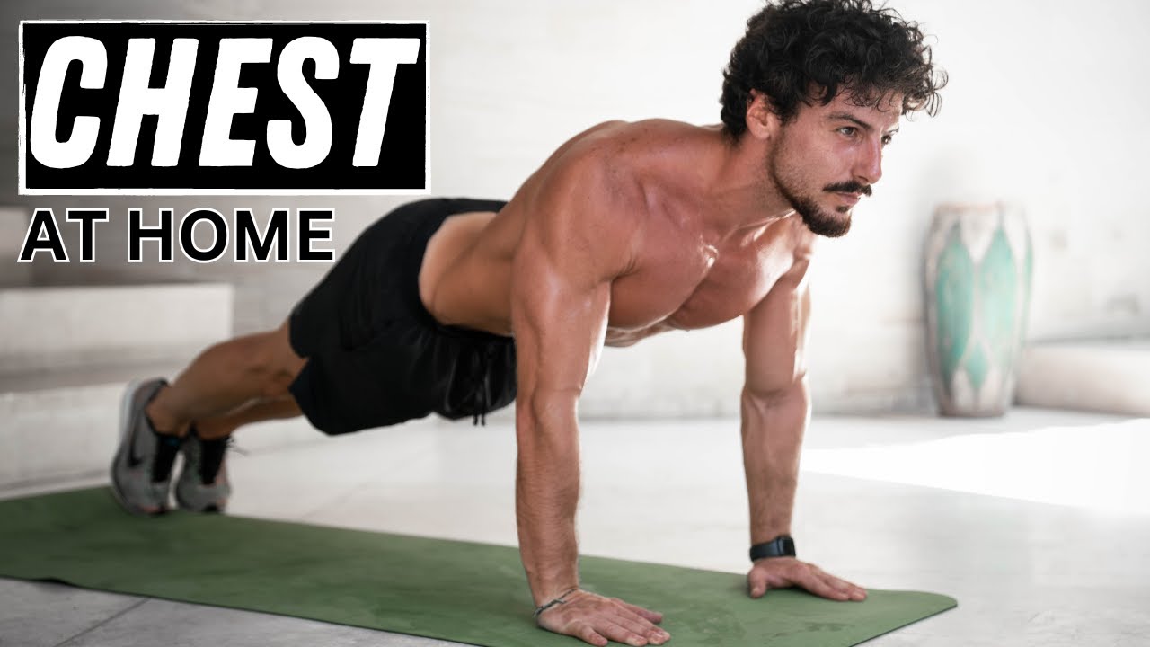 CHEST WORKOUT AT HOME | Rowan Row