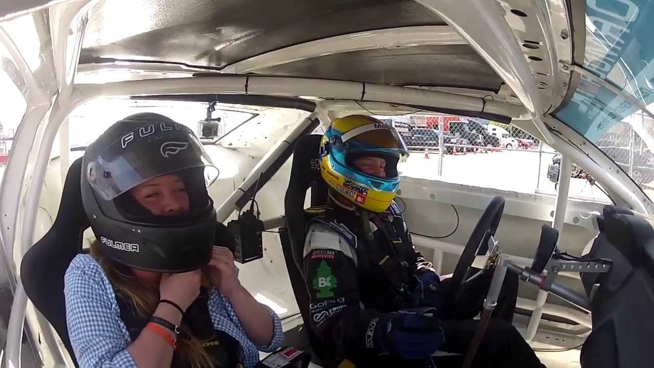 #ThrowbackThursday: Nicole Alvarez Goes Drifting At The Long Beach Grand Prix