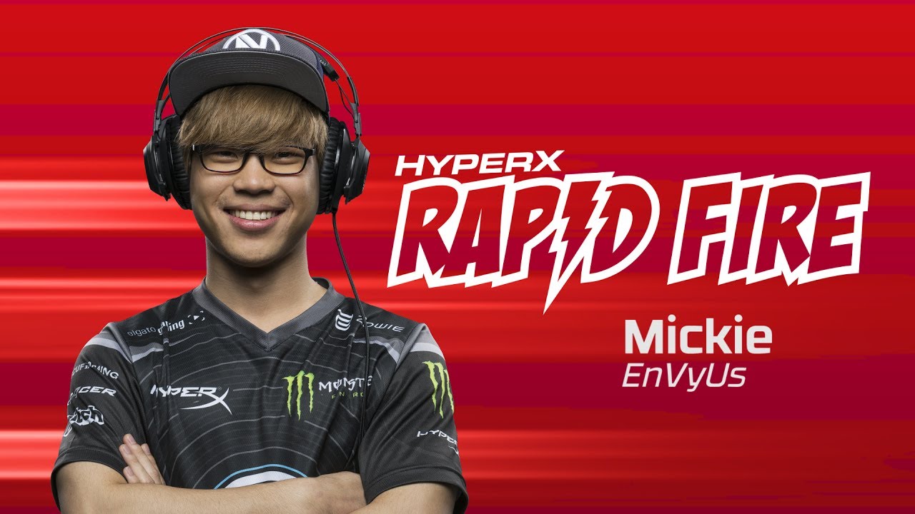 EnVyUs Overwatch Mickie Rapid Fire Questions