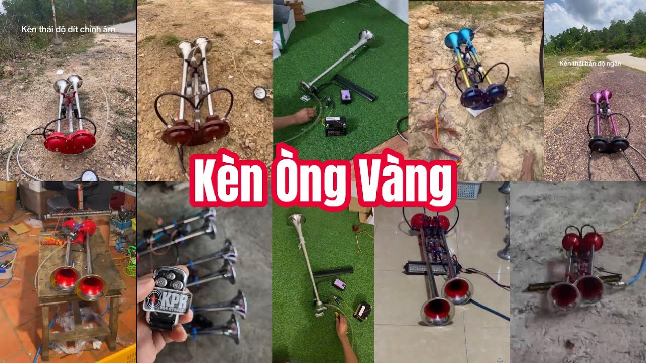 xe tải bóp kèn ong vàng cực gắt