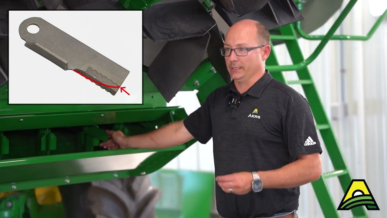 John Deere S700 Residue Management   Chopper Knives