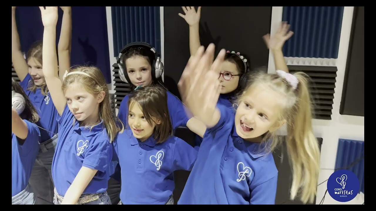 Cómo se grabó Villancico Salvaje. Making of (Coro Infantil Liceo Castilla Maristas Burgos)