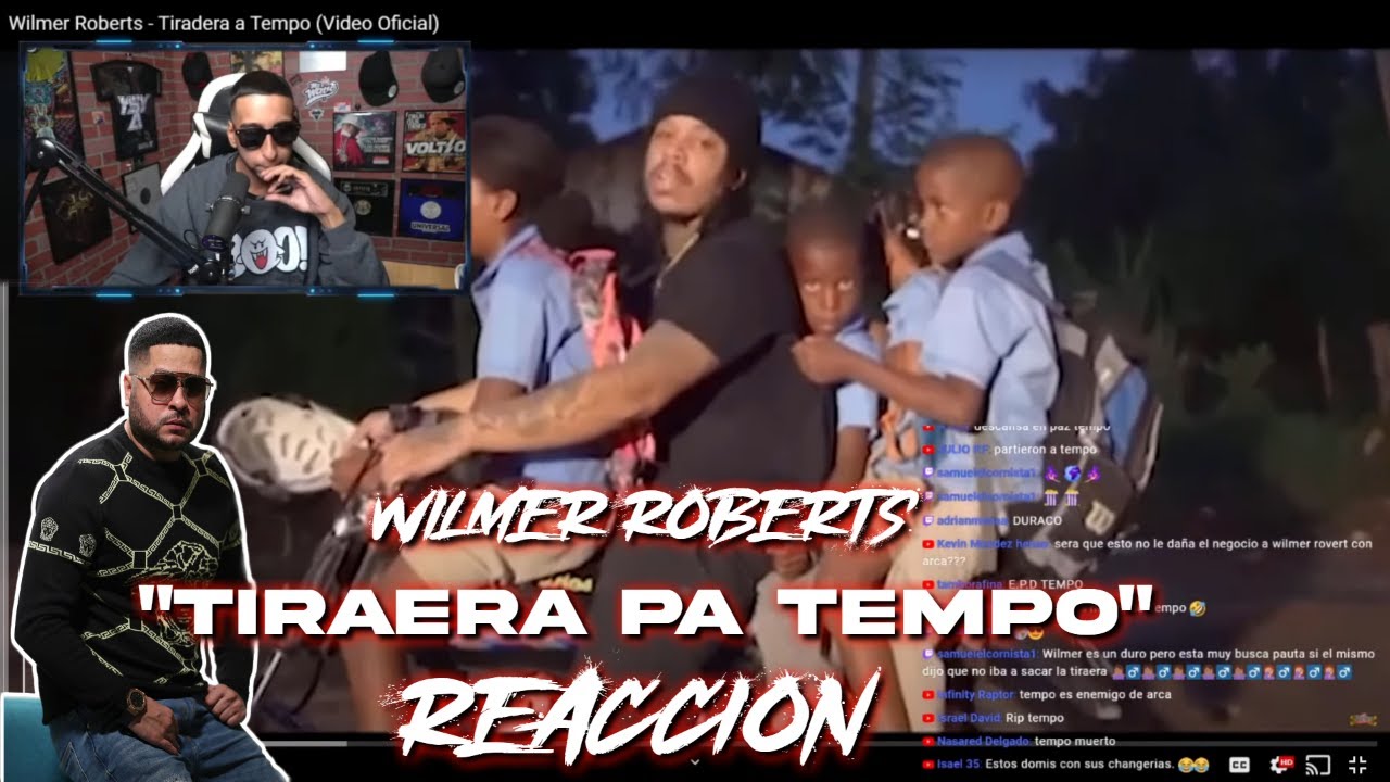 WILMER ROBERTS (TIRAERA PA TEMPO) 😱 REACCION