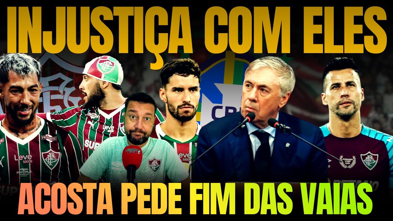 🚨FÁBIO E MARTINELLI FICAM FORA DA SELEÇÃO. LUCHO DEFENDE FREYTES. CASTILLO TITULAR? CLAUS NO APITO.