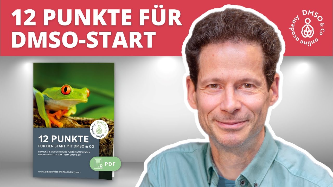 12 PUNKTE, die Du bei DMSO unbedingt beachten solltest! ➜ Dr. Hartmut Fischer