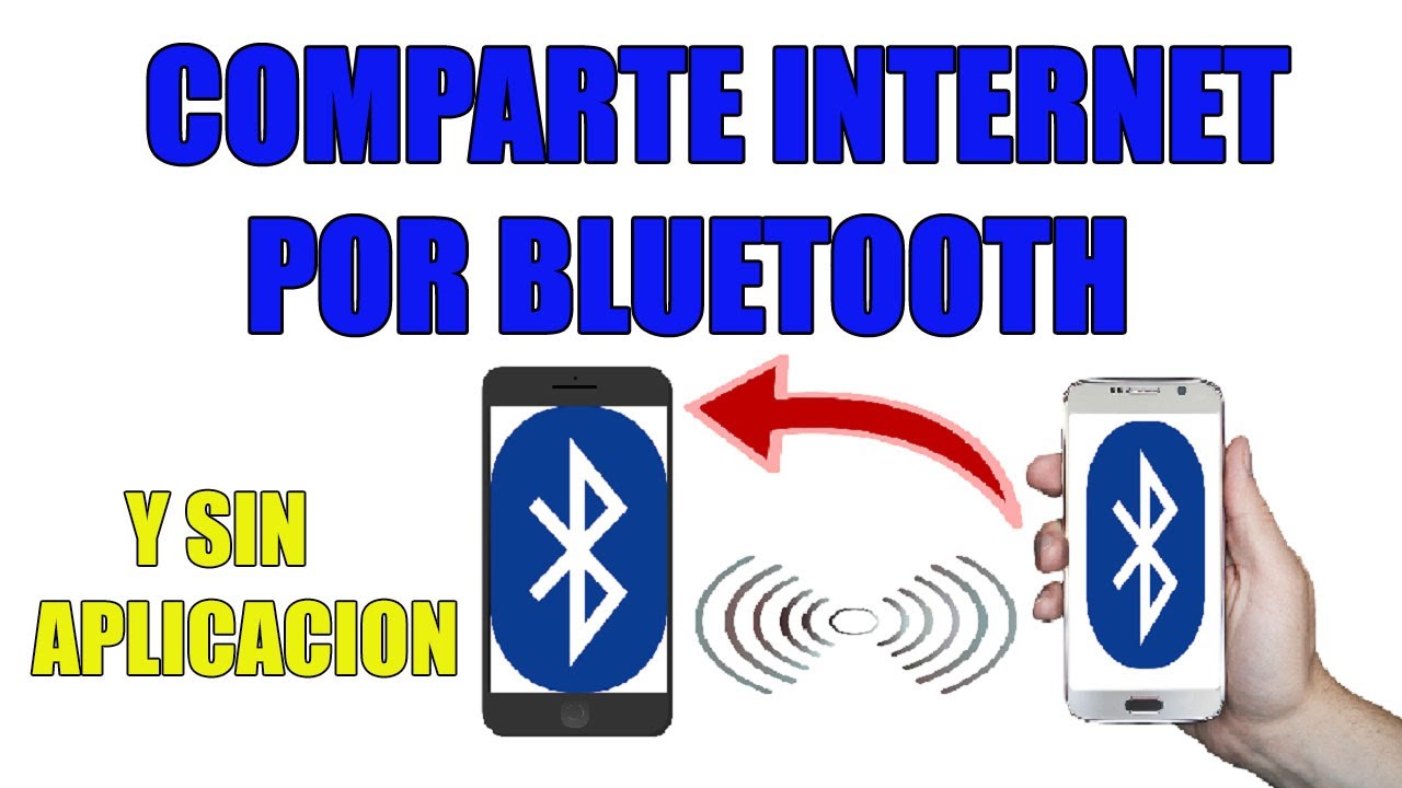 Como compartir internet por BLUETOOTH de un Celular a Otro