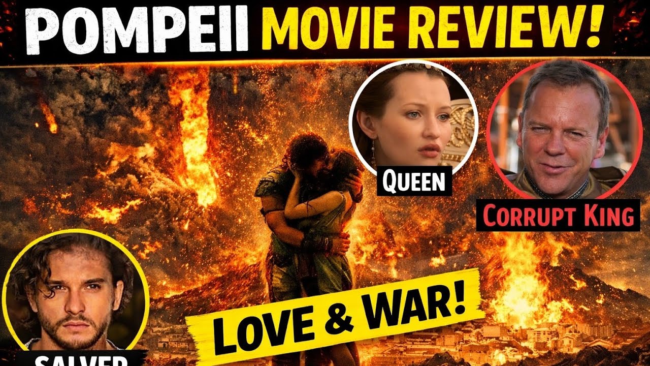 Pompeii Movie Review | Love, Revenge & Volcano Disaster!Pompeii Full Review | Gladiator vs Volcano