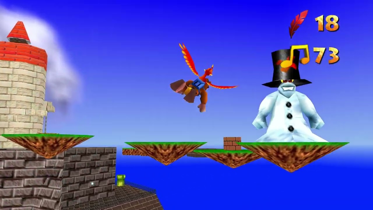 banjo recompiled(banjo kazooie pc port) bk nostalgia 64 playthrough