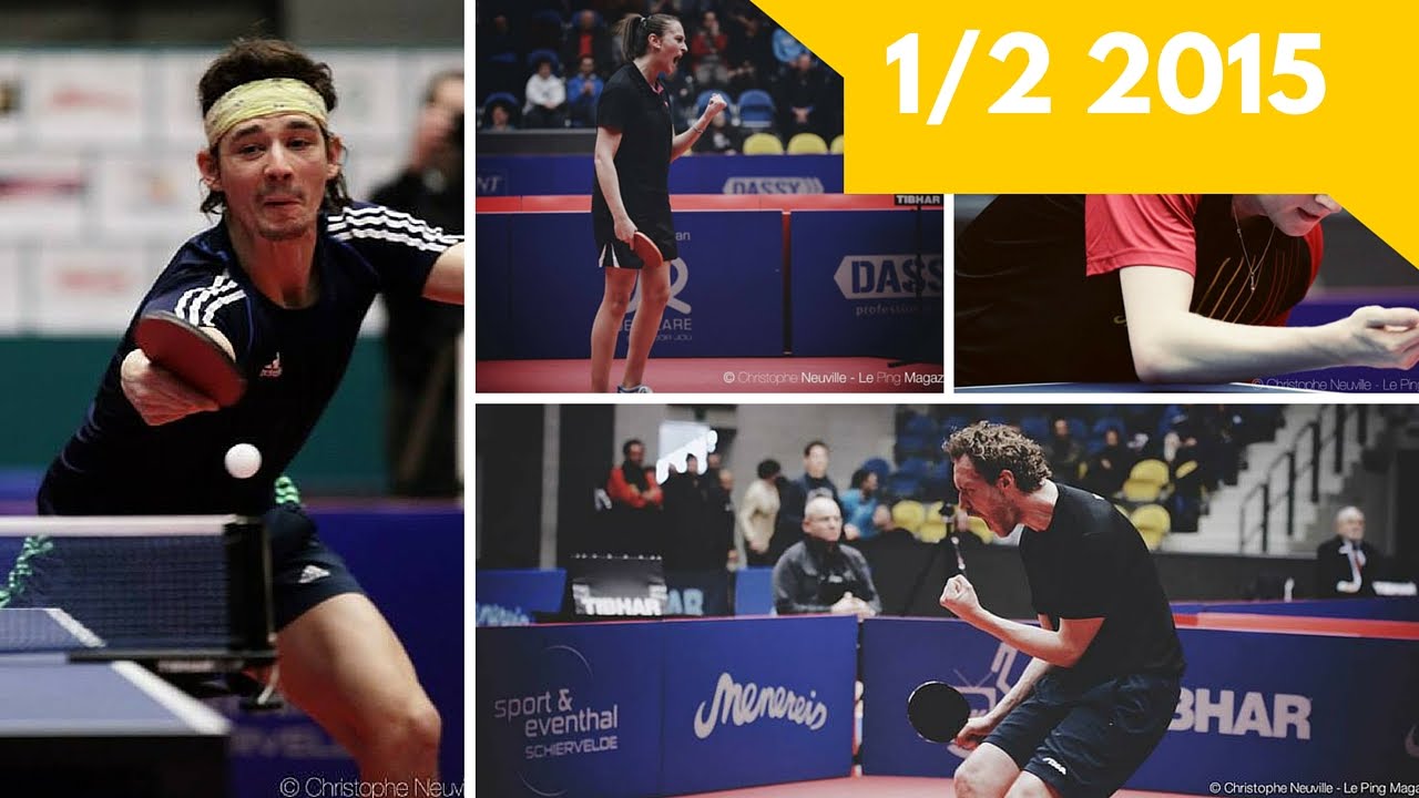 VOSTES Yannick A4 - JEAN Lauric A9 1/4 BELGIUM NATIONAL 2015 TABLE TENNIS