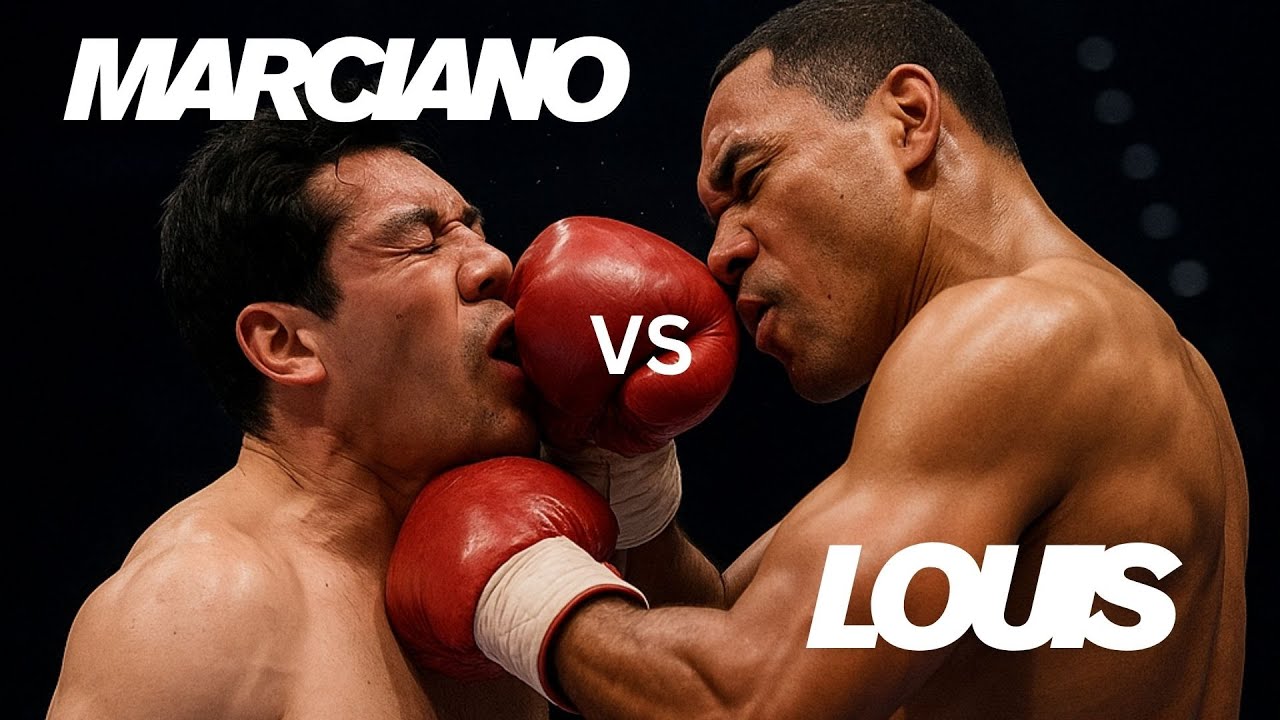 Rocky Marciano vs  Joe Louis