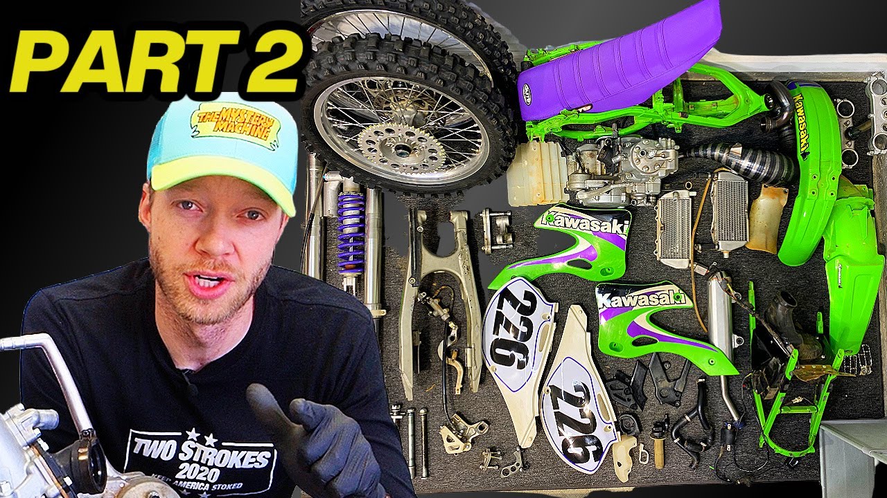 SOS Мне нужна ваша помощь | Реконструкция KX250 Splitfire 1999 года — Часть 2