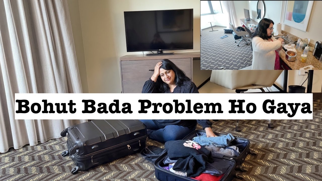 Left Our HOME & Shifted To Hotel 😭 | Tough Days In Our Life | Simple Living Wise Thinking