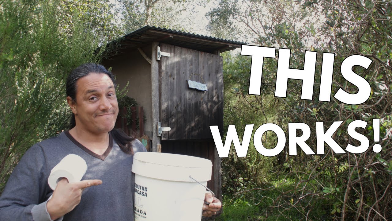 Why I Still Poop in a Bucket  | Off Grid Compost Toilet That Works
