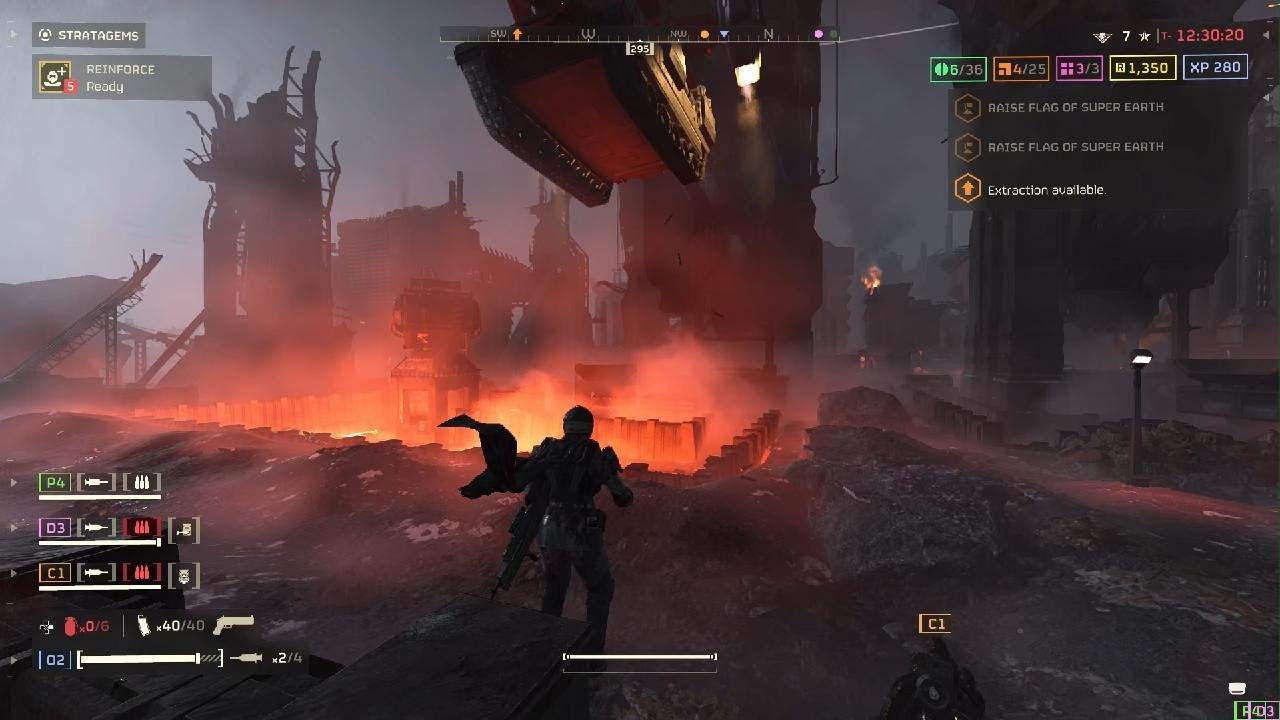 HELLDIVERS 2 with crew