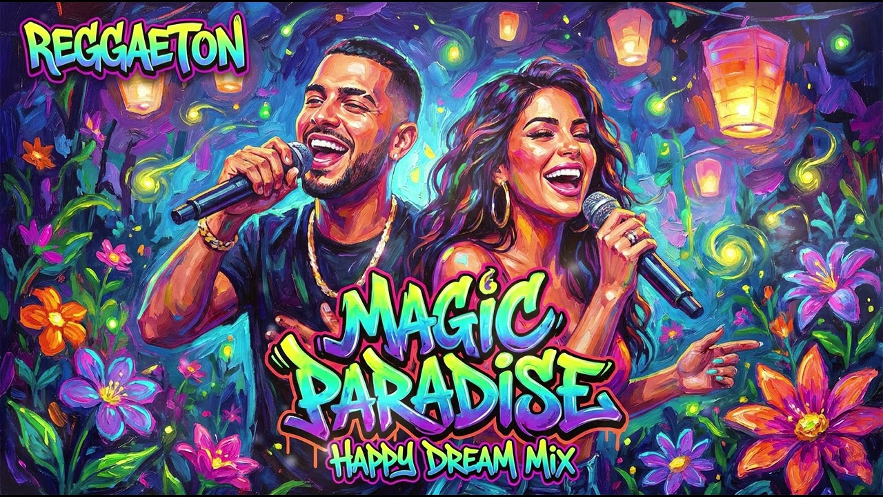 Happy Reggaeton 2025 ✨ MAGIC PARADISE - Best Happy & Dreamy Party Mix (Música Mágica) 🧞‍♂️