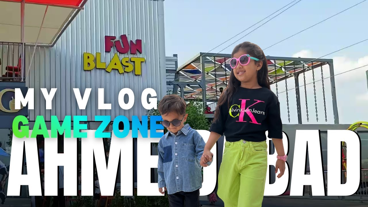 Ahmedabad Funblast Game Zone Vlog 😍 | Full Masti with Family & Kids | Best Game Zone for Fun!