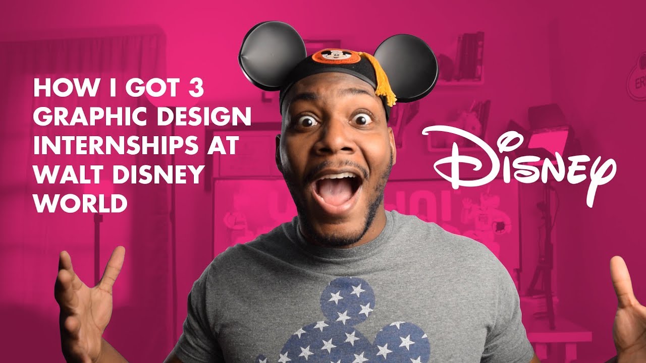How I Got 3 Graphic Design Internships at Walt Disney World!