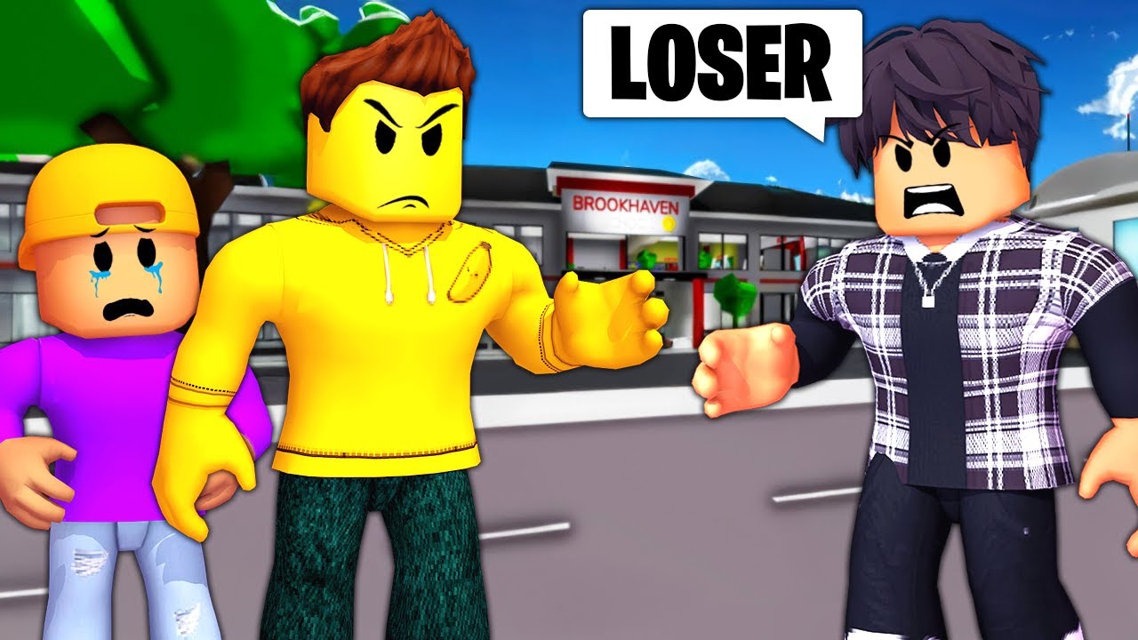 Mein KLEINER BRUDER wird GEMOBBT in Roblox Snapchat!