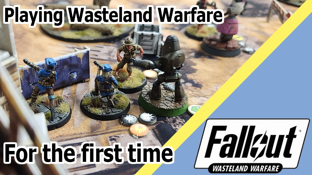 Наконец-то пришло время. Моя первая игра... | Fallout: Wasteland Warfare