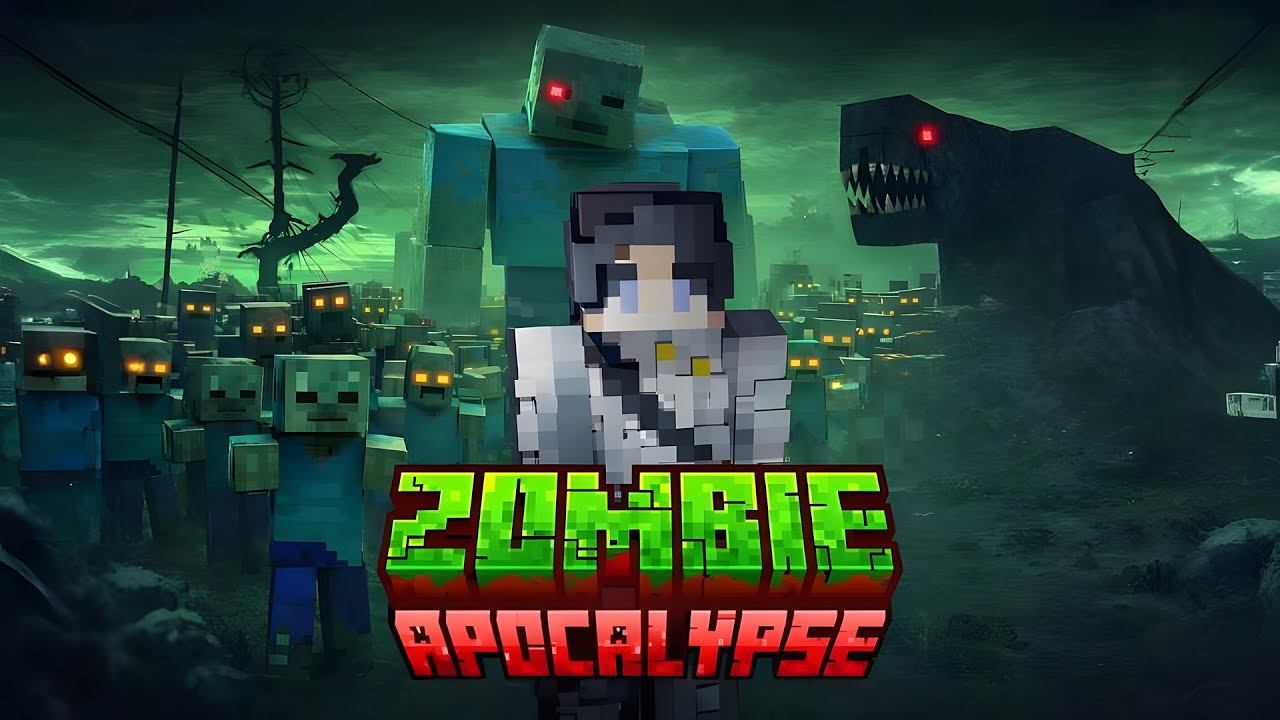 Zombie apocalypse #minecraft