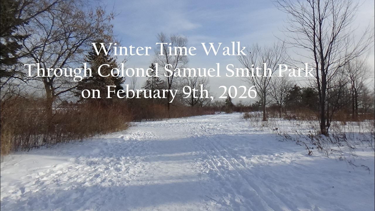 Winter Walk Through Colonel Samuel Smith Park | Snowy Lake Ontario Waterfront | February 2026