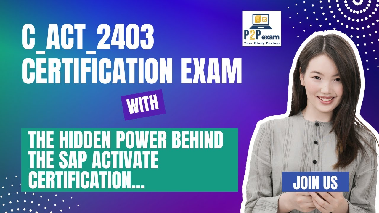How to Pass C_ACT_2403 | SAP Project Manager Certification Explained!