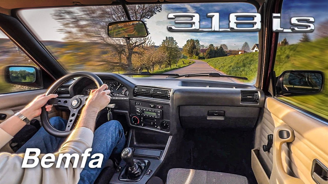 BMW E30 318is POV Drive: Budget M3? | Intake & Exhaust Sound | 4K