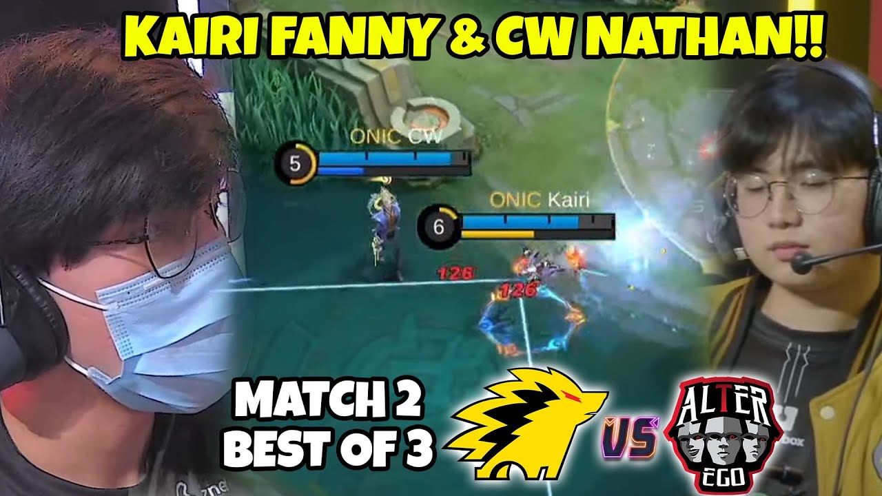 Pertama Kali Liat KAIRI FANNY & Nathan GOLDLANE +INSIPRE HANYA DI MPL S10!! ONIC VS AE MATCH 2
