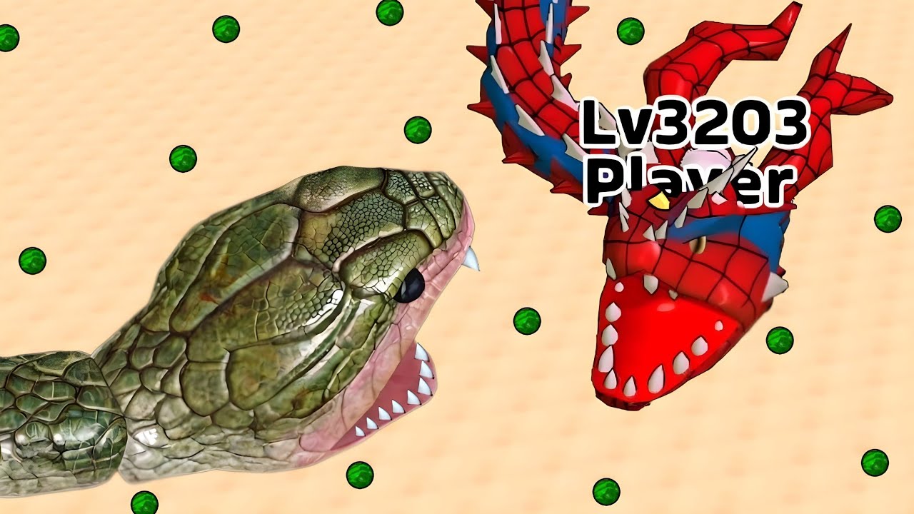 Snake Game 🔥 SPIDER-MAN FIGHTING STYLE! FAST MOVES & DEADLY ATTACKS – SNAKE CLASH 🕷️ 🪱