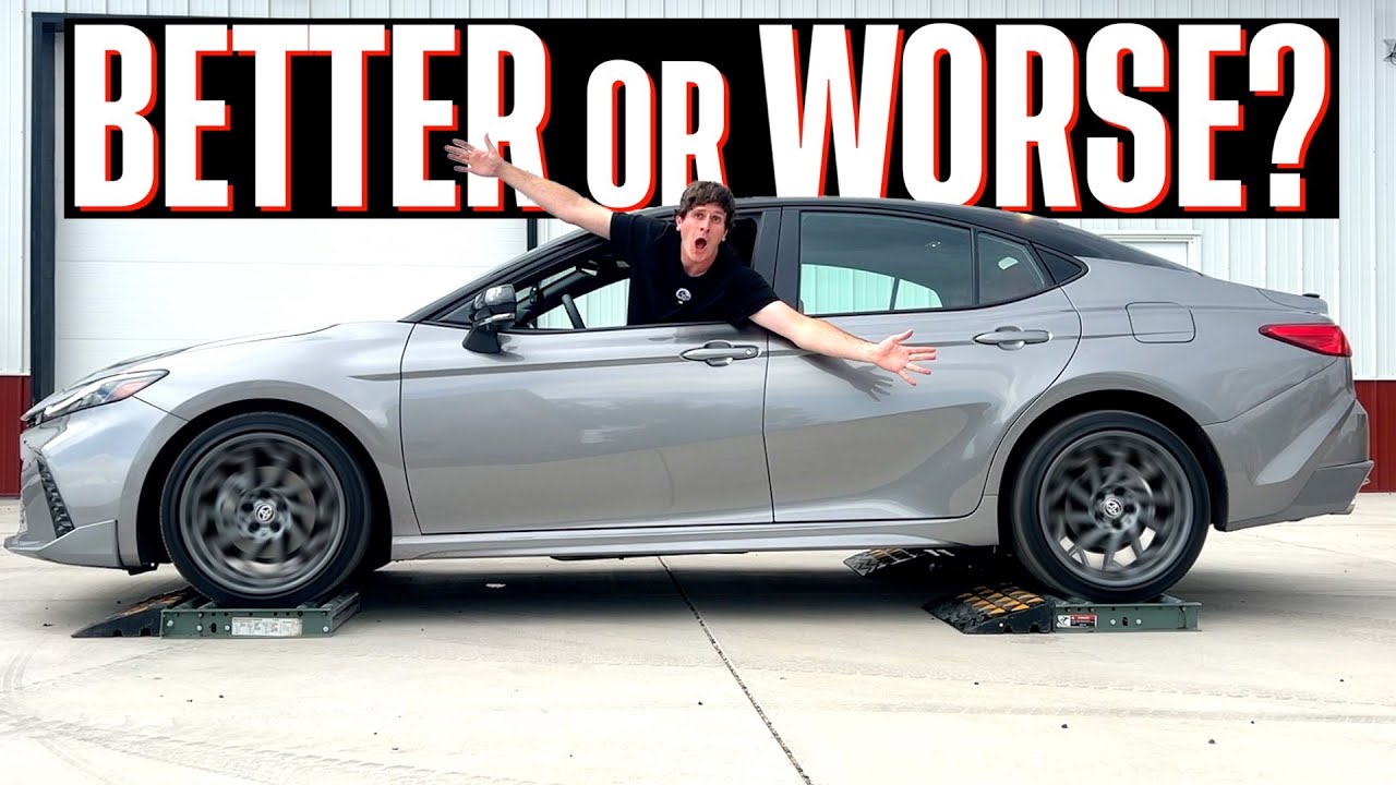 Is The New 2025 AWD Toyota Camry Better OR Worse Than The Old One On The TFL Slip Test?