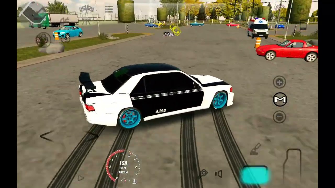 Mercedes drift ayarı AWD
