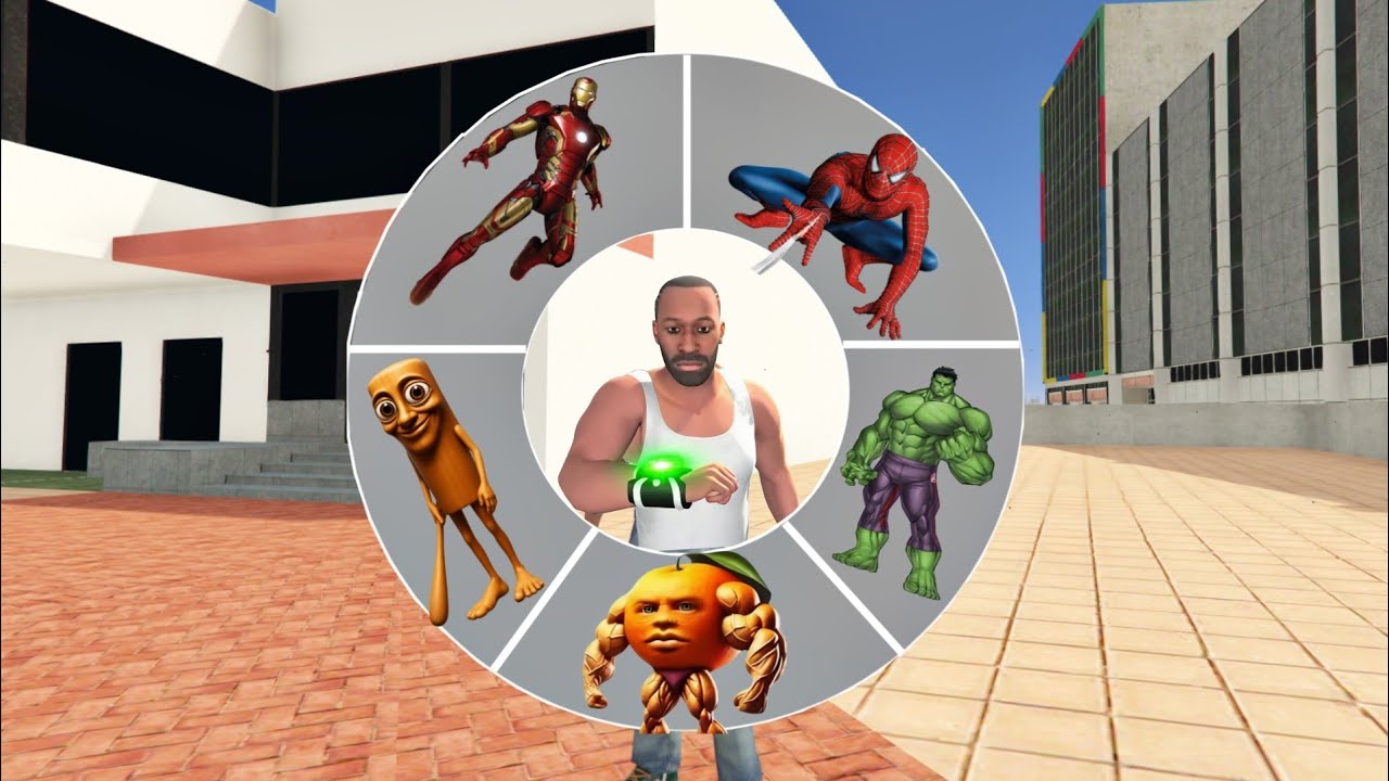 Franklin Try New Italian brainrot mode with magical watch in Indian bike driving 3d || Funntyaa