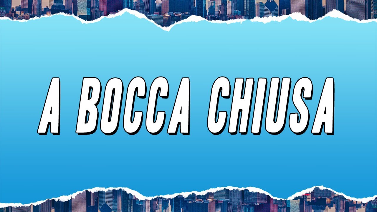 Daniele Silvestri - A bocca chiusa (Testo)