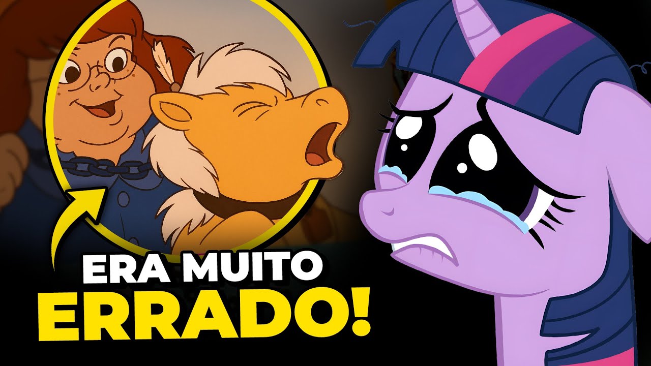 A ORIGEM SECRETA DE MY LITTLE PONY | O DESENHO ORIGINAL era MUITO BIZARRO!