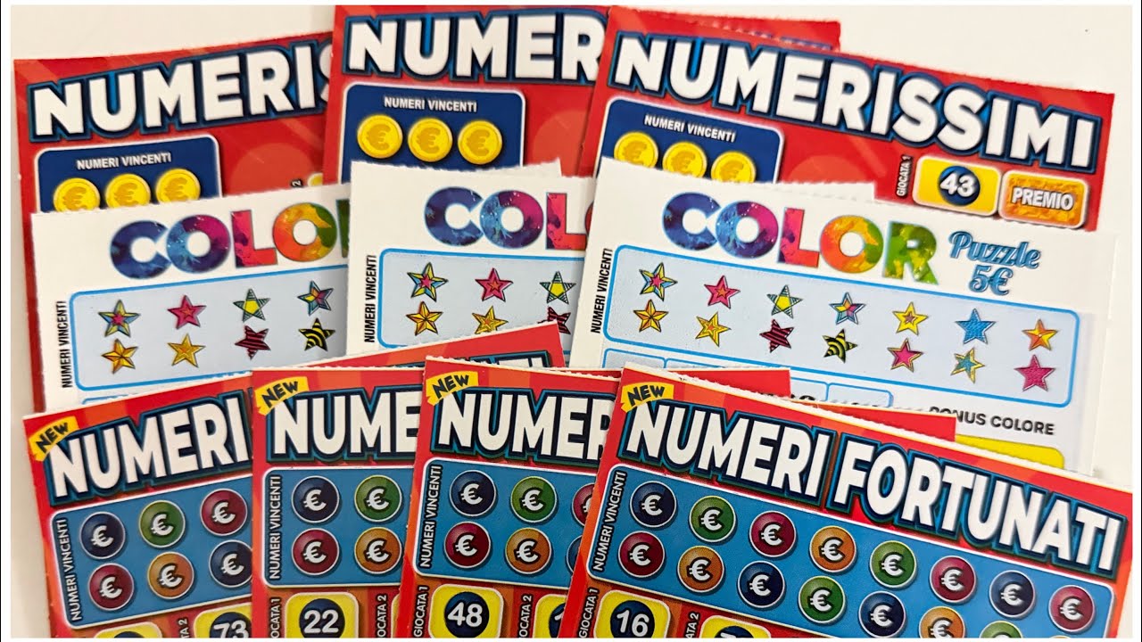 COLOR PUZZLE  NUMERISSIMI E NUMERI FORTUNATI 👍🎯🎯🎯
