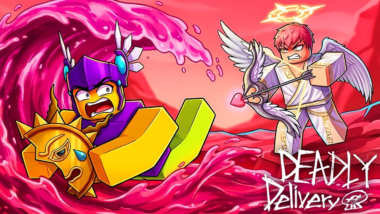 Enfrentei a FURIA DE APOLLO no Deadly Delivery! (Roblox)