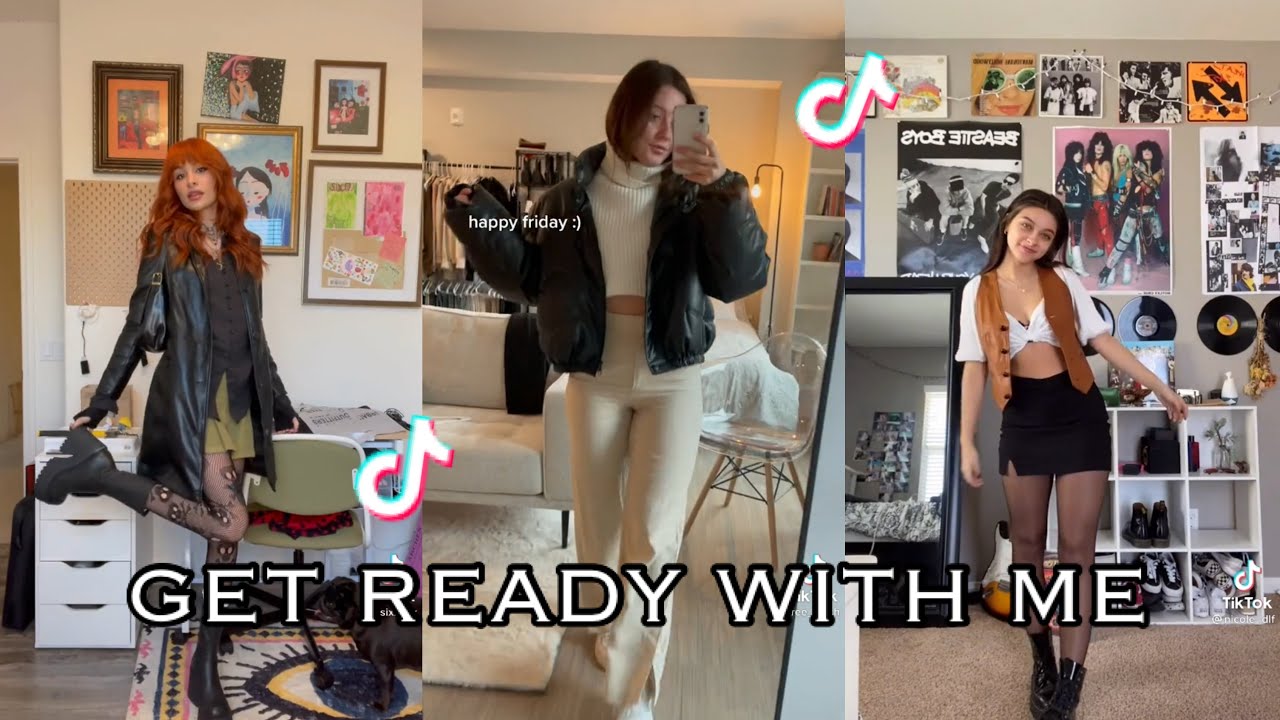 GET READY WITH ME TIKTOK COMPILATION | GRWM | DAILY VLOG