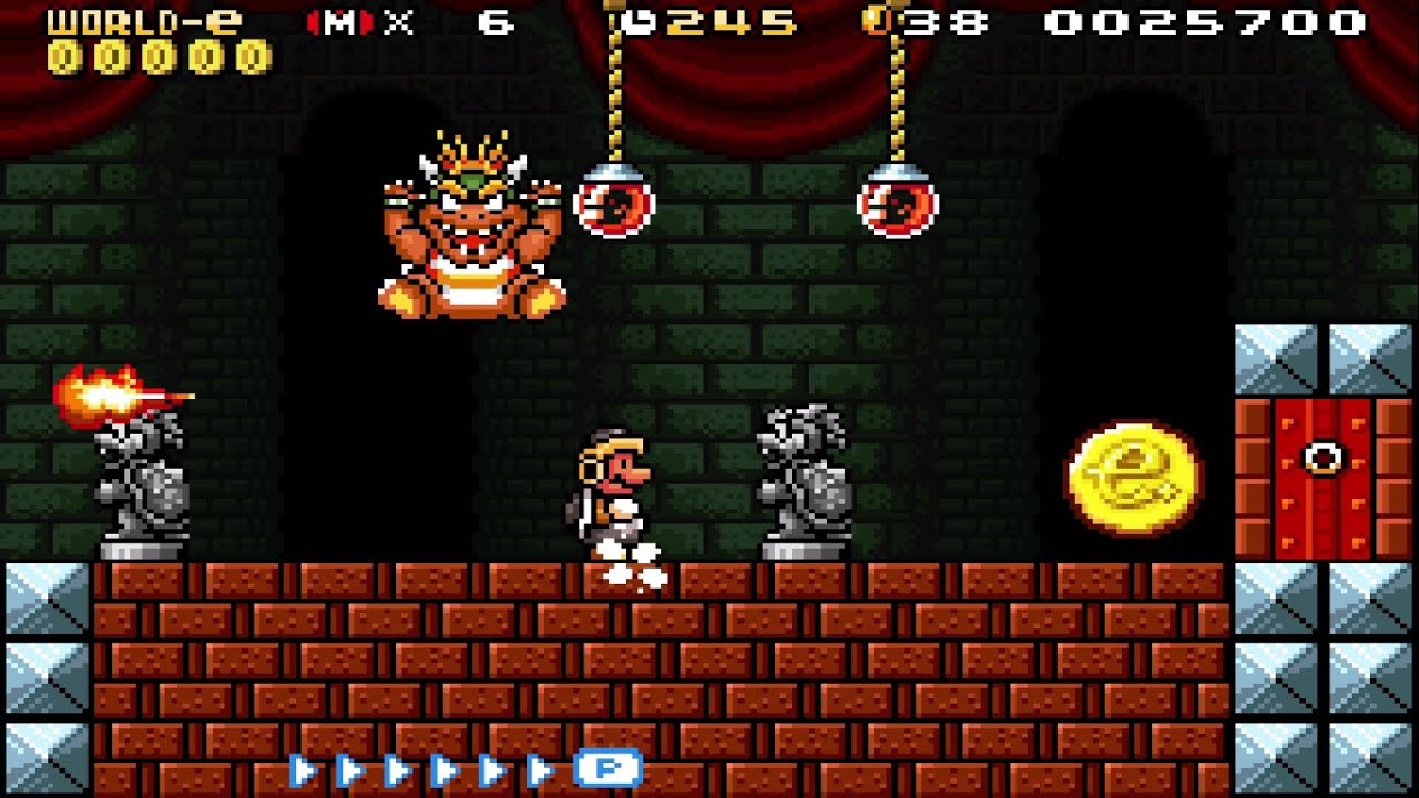 Super Mario Advance 4: Super Mario Bros 3 - Bowser statues | SMAGHETTI