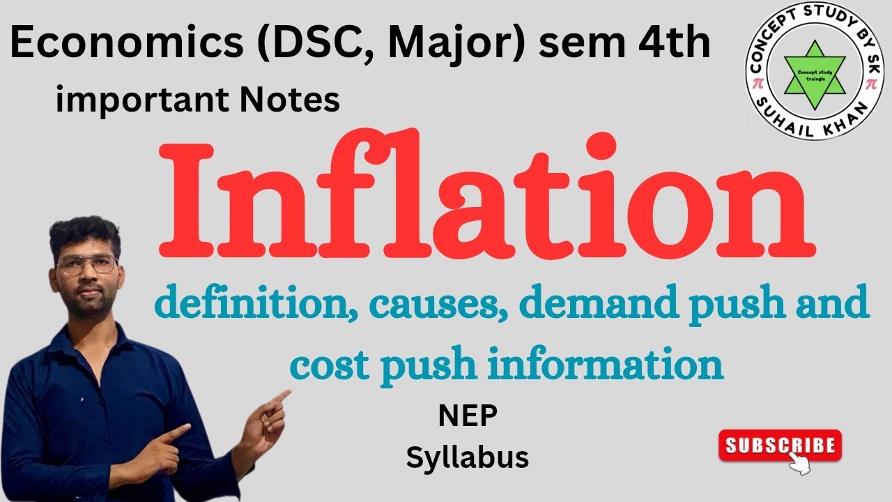 Inflation | Types of inflation | causes, demand and supply push inflation 