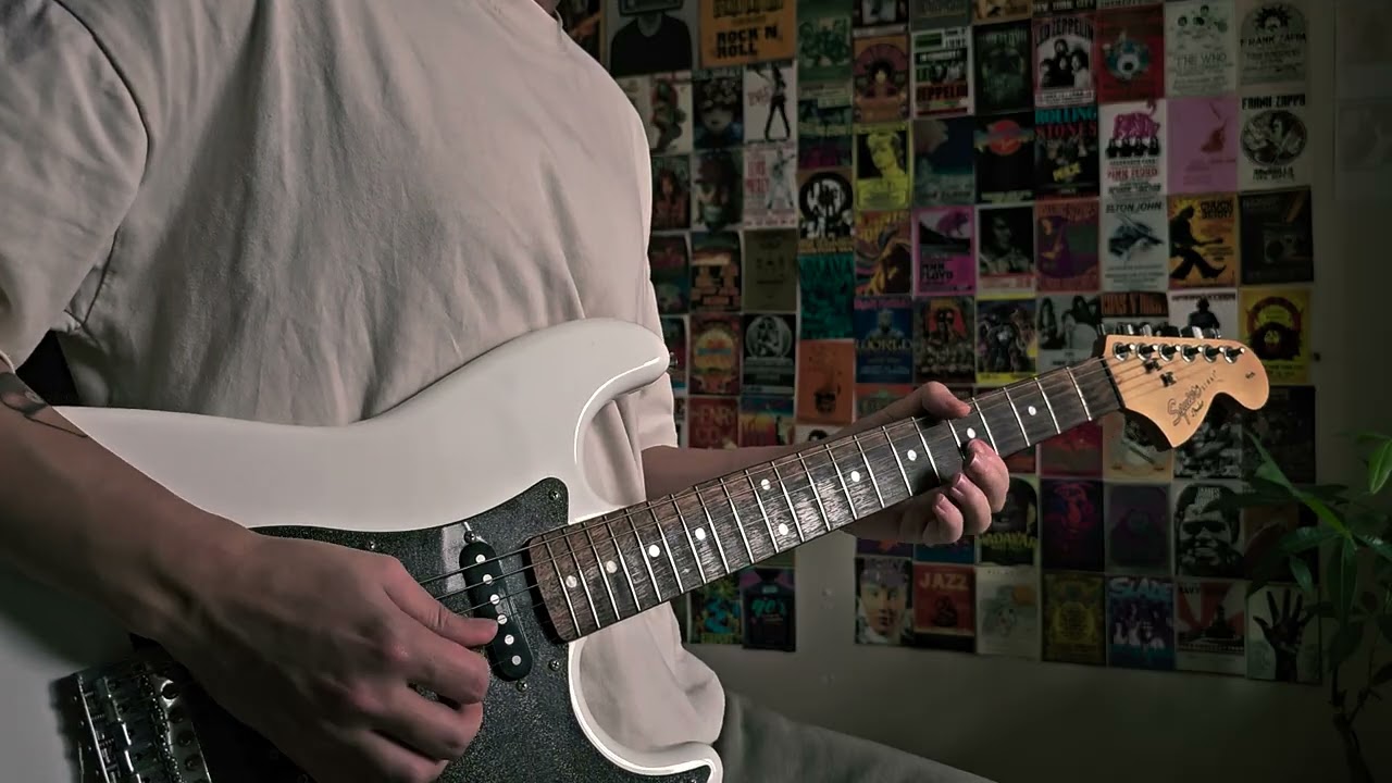 Stevie Ray Vaughan – Life Without You Guitar Solo Cover
