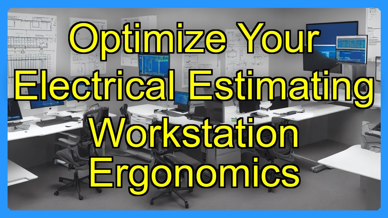 Optimize Your Electrical Estimating Workstation Ergonomics