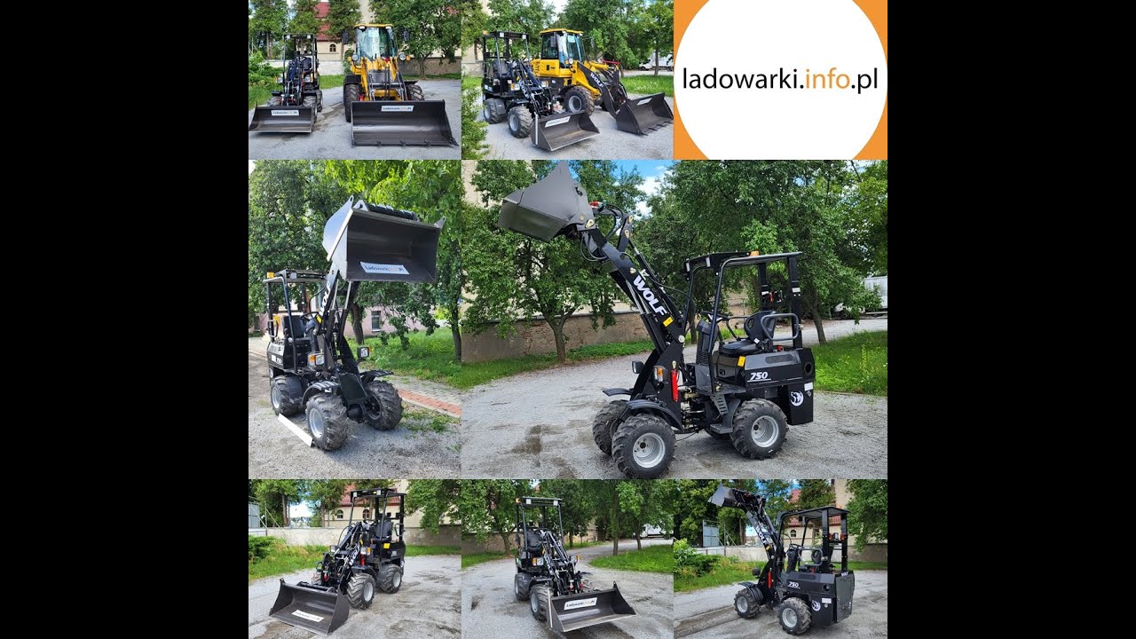 MINI ŁADOWARKA KOŁOWA  - WOLF MINI 750 - prezentacja 2023