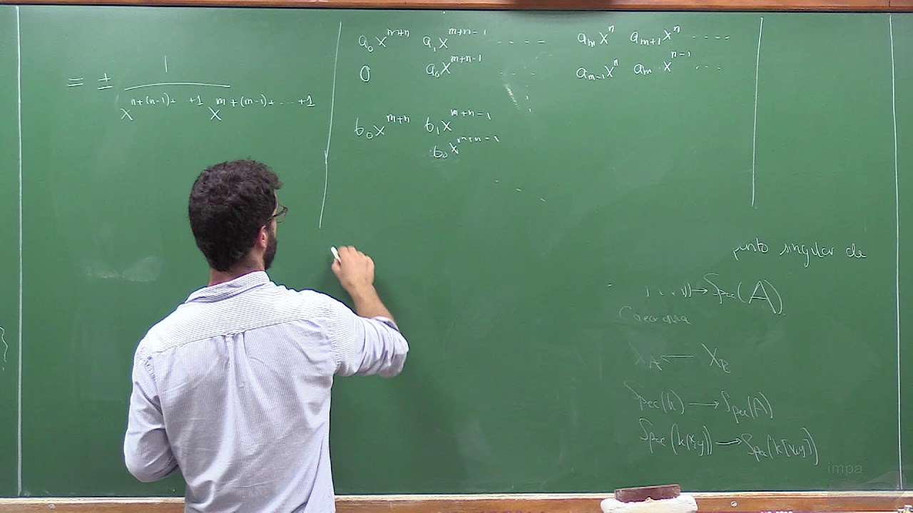 (22/01/2026) - Doutorado: Curvas Algébricas - Olivier Martin - Aula 05