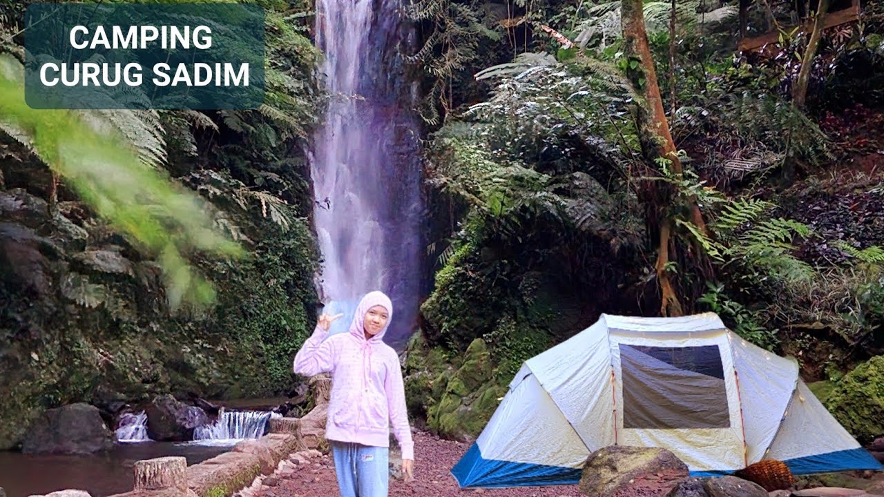 CURUG SADIM SUBANG | CAMPING CURUG SADIM GAK PERLU CAPEK TRACKING JALAN JAUH | CAMPING MURAH MERIAH