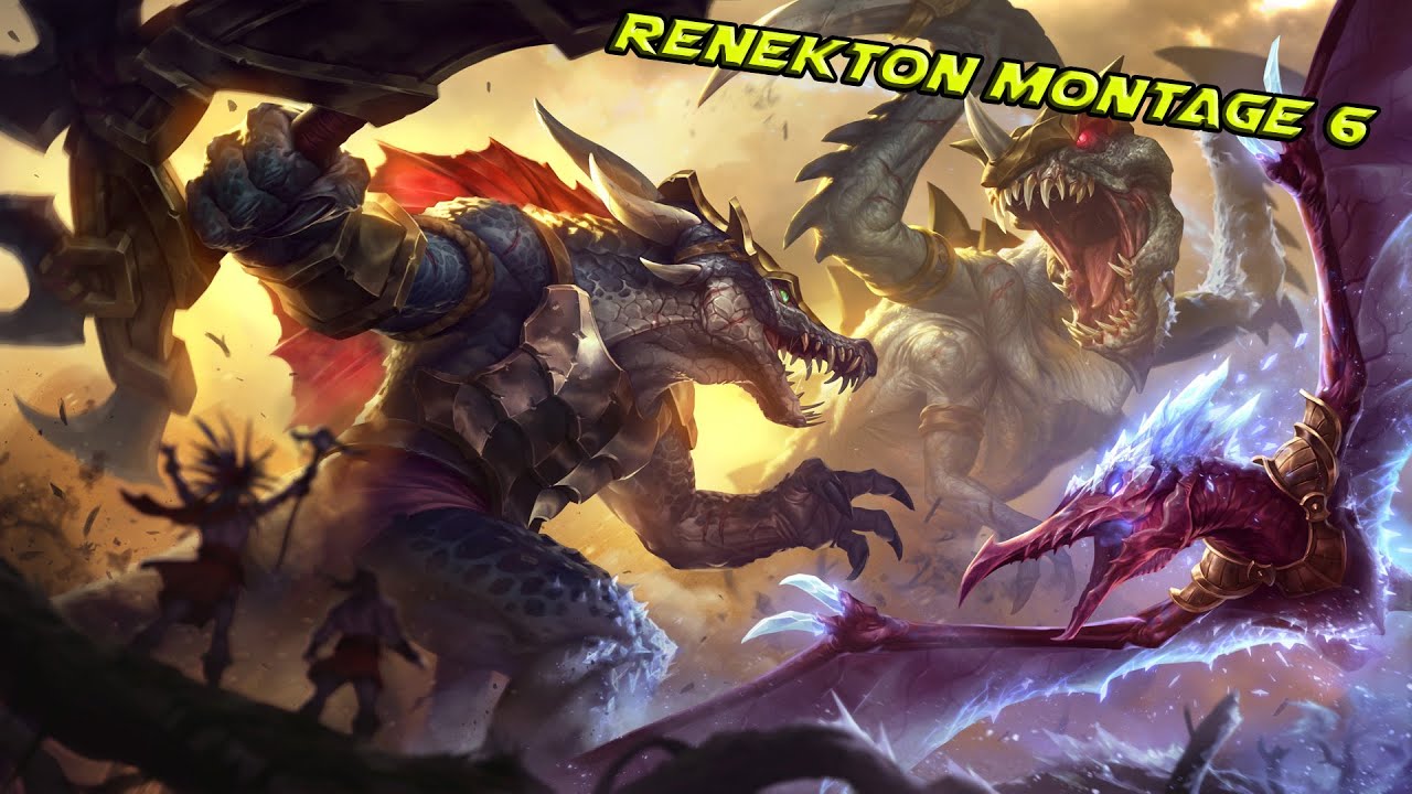 LoL: Renekton Montage - Destroying Solo Queue - (Platinum 5-1)